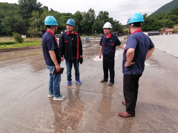 公司開展二季度安環(huán)、消防、防汛綜合大檢查